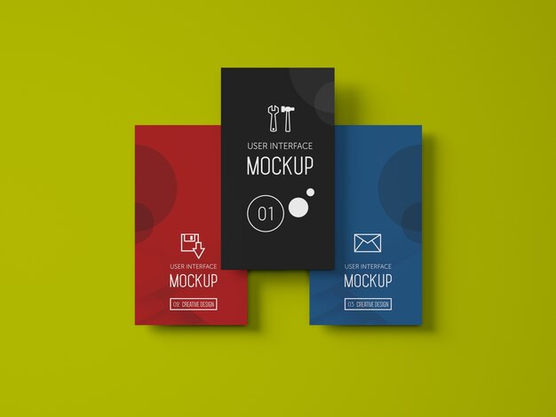 Mockup de interfaz de usuario