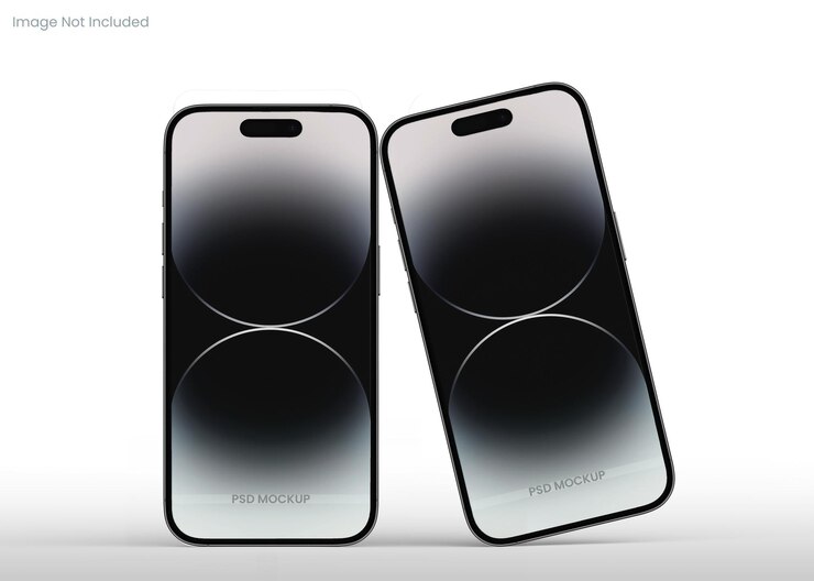 PSD mockup para el iphone 14 pro