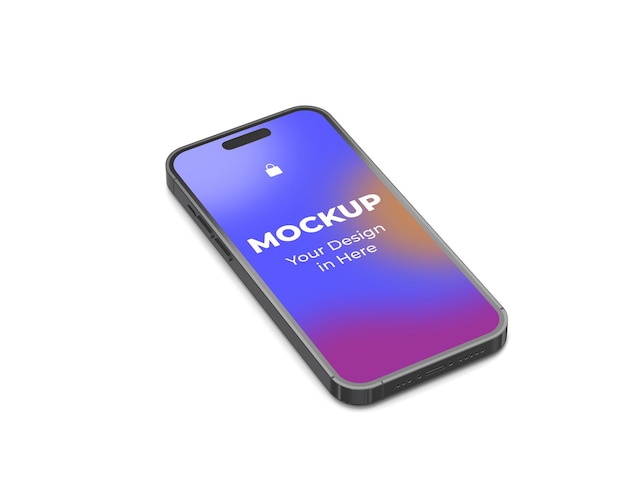 PSD mockup del iphone 15