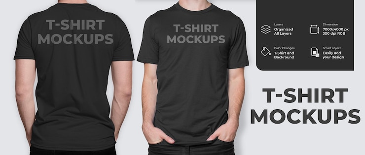 Mockup Kaos