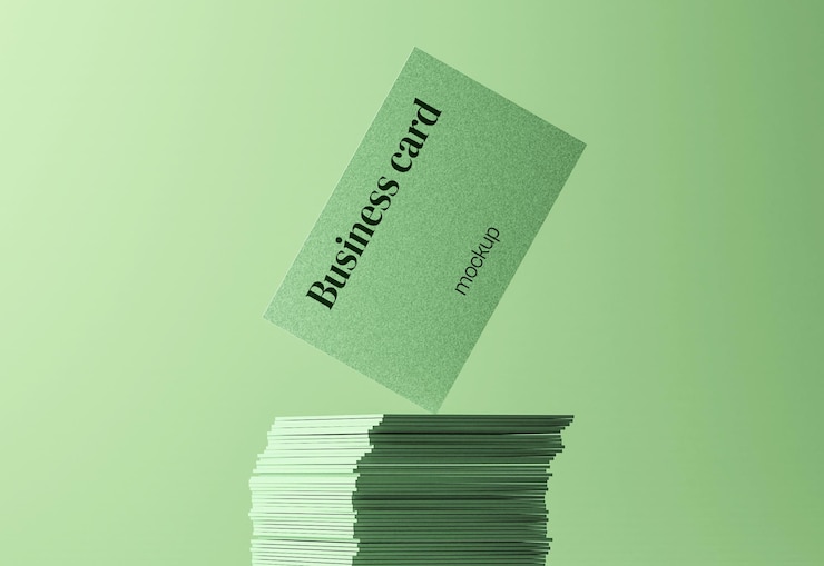 Mockup kartu nama
