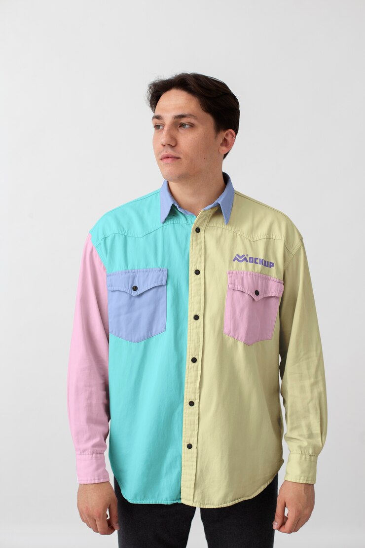PSD mockup kemeja dress