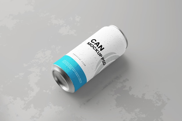 Mockup de la lata de PSD