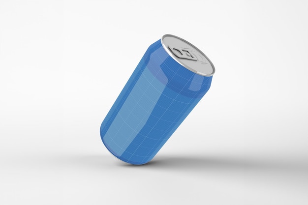Mockup de lata de refresco