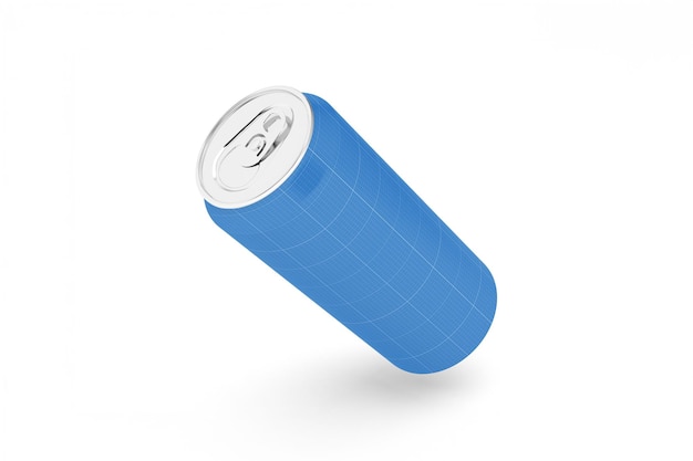 Mockup de lata de refresco