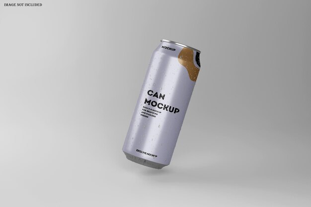 Mockup de lata de refresco