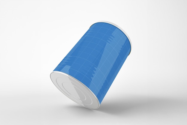 Mockup de leche en polvo