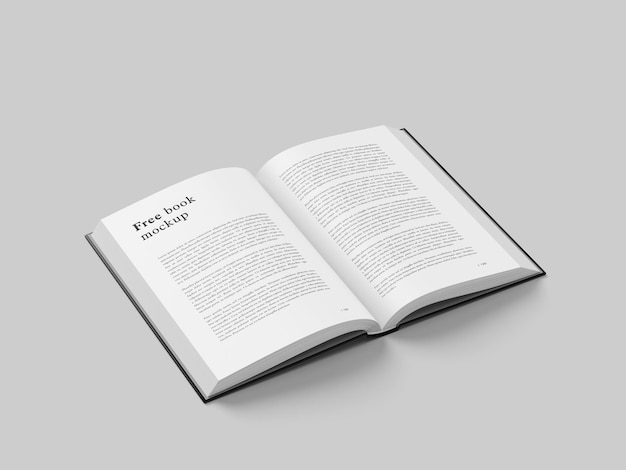 Mockup de libro