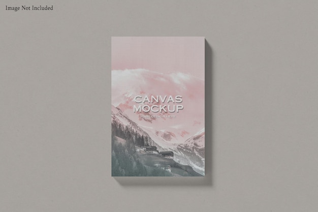 Mockup de lienzo