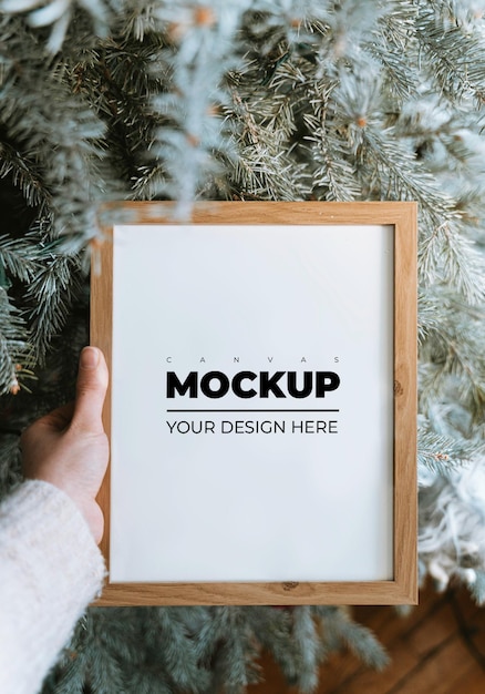 Mockup de lienzo