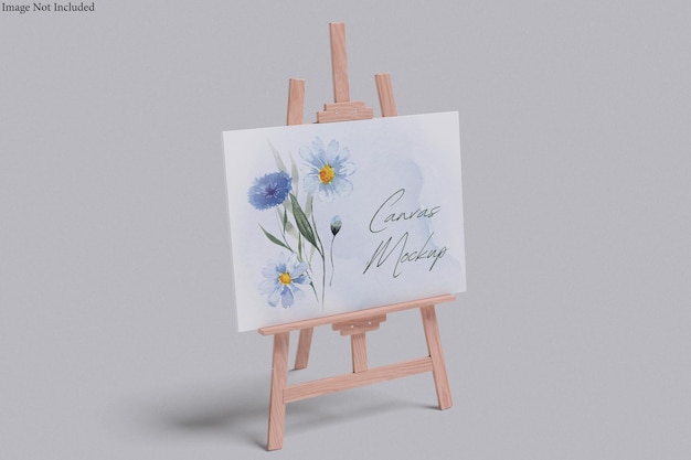 Mockup de lienzo