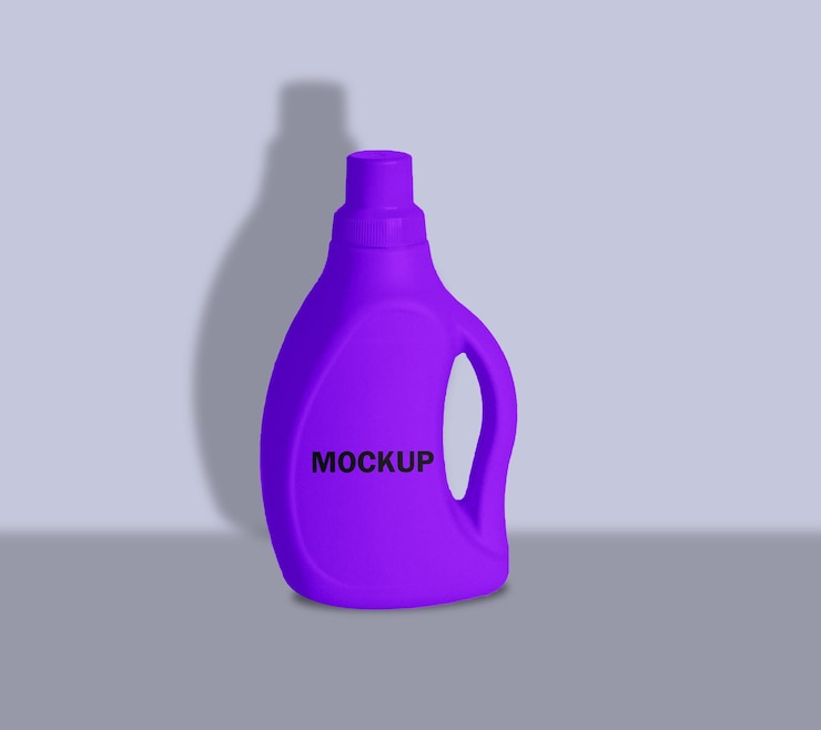 PSD mockup de limpieza
