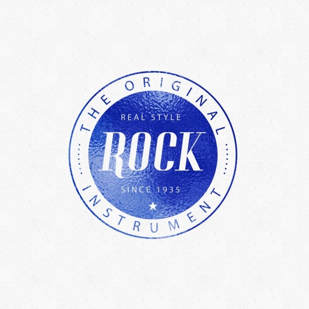 PSD mockup logo biru