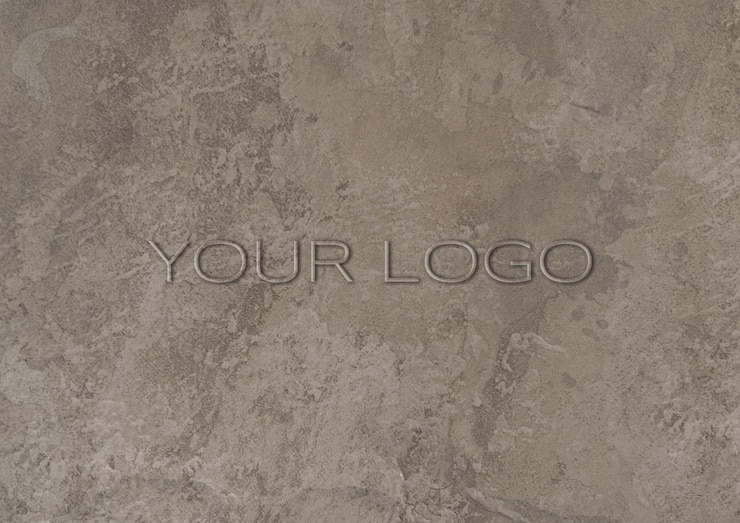 PSD mockup logo perusahaan psd 3d pada dinding dengan logo fasad tanda gantung modern