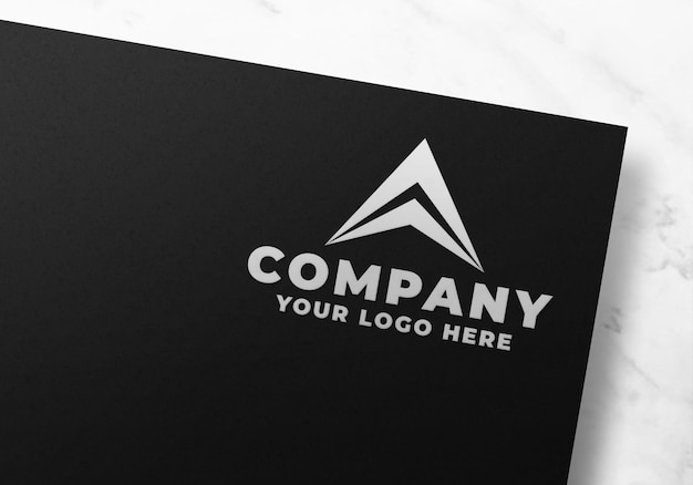 Mockup logo tipografica