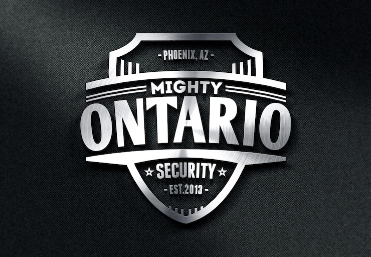 Mockup del logotipo del efecto de textura