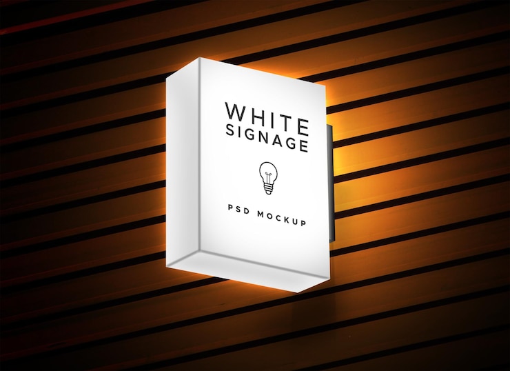 Mockup del logotipo del efecto de textura