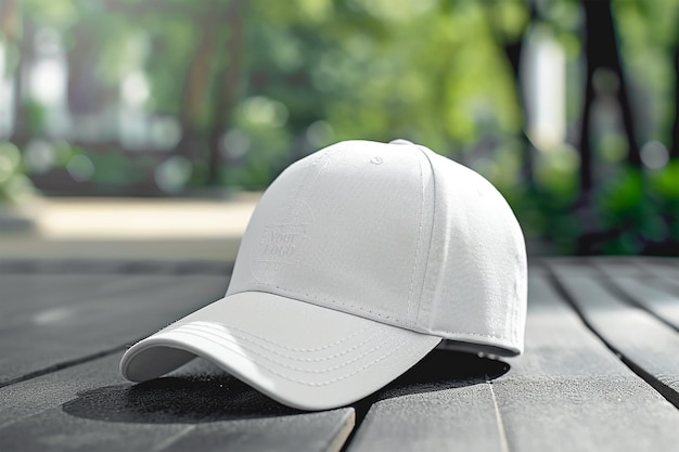 PSD mockup del logotipo de la gorra deportiva psd aislado