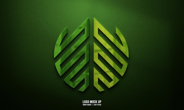 Mockup del logotipo de la marca