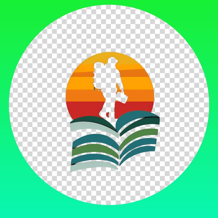 PSD mockup del logotipo del río