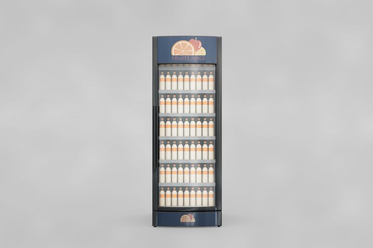 PSD mockup de maquina expendedora