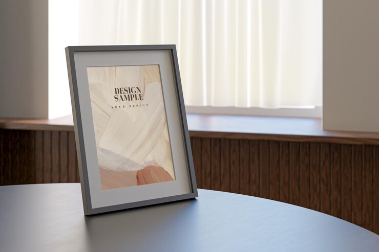 Mockup del marco de la foto