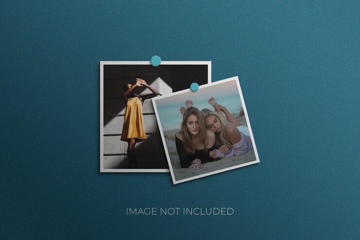 Mockup del marco de la foto