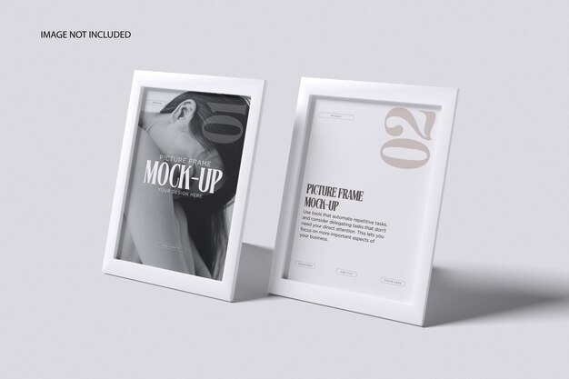 Mockup del marco de la imagen
