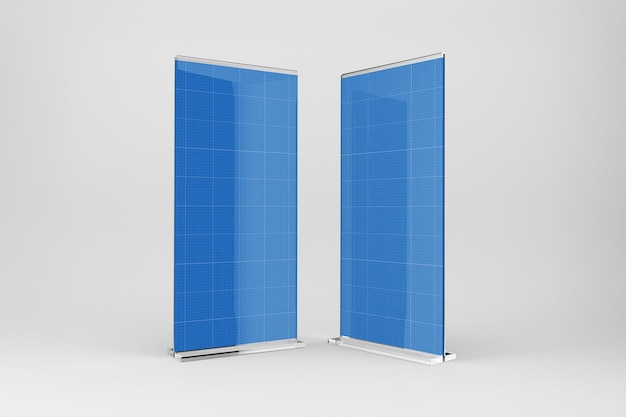 Mockup del menú de pie