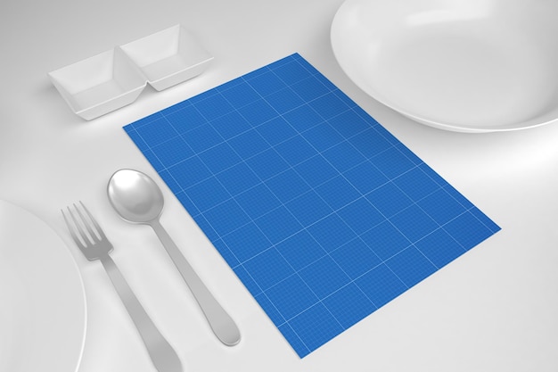 Mockup del menú