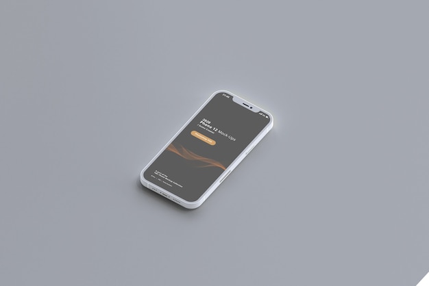 Mockup minimo di smartphone