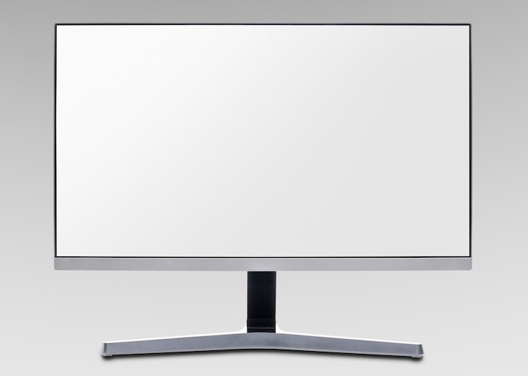 PSD mockup monitor komputer psd perangkat digital