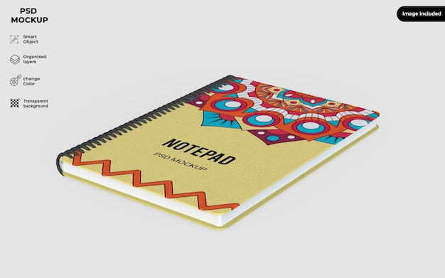 Mockup Notebook Anellato