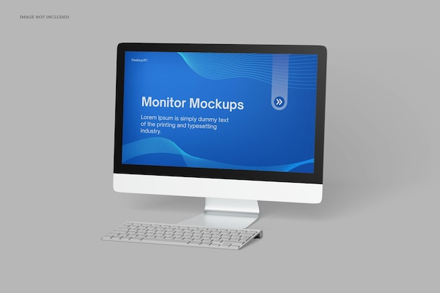 Mockup de ordenador