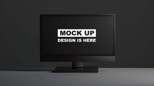 Mockup de la pantalla Mockup del monitor Mockup la pantalla digital Mockup PSD Mockup iMac Mockup Mockup para PC