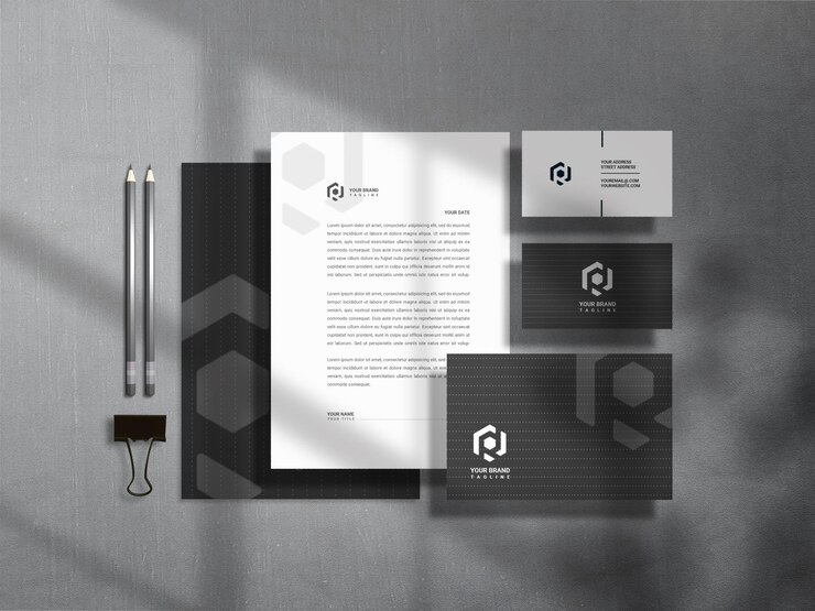 Mockup de papelería
