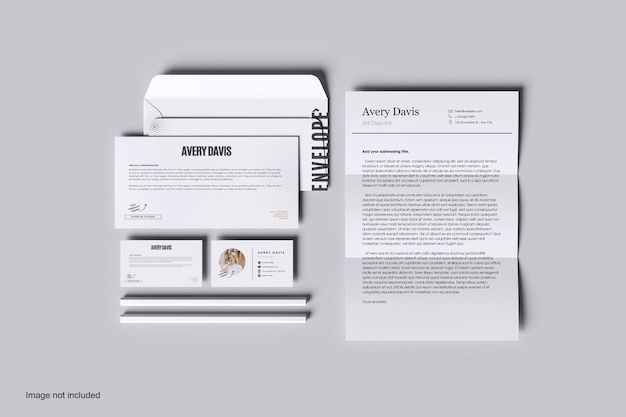 Mockup de papelería