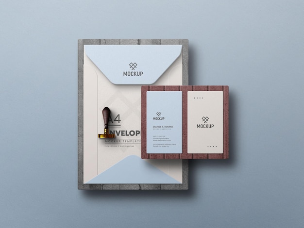 Mockup de papelería