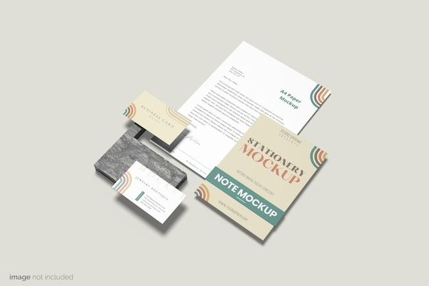 Mockup de papelería