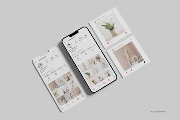 Mockup per i social media