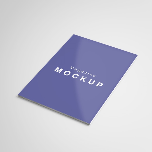 Mockup per la copertina di una rivista