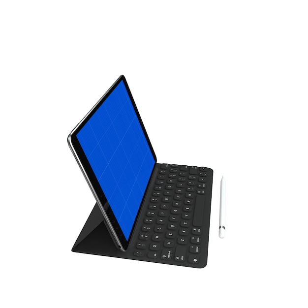 Mockup per tablet e tastiera