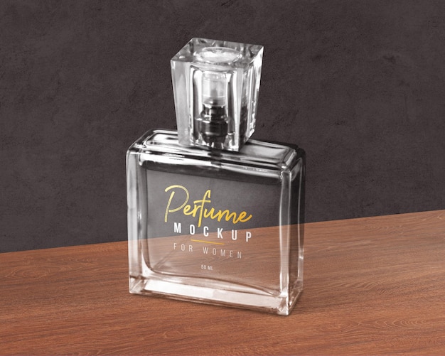 PSD mockup de perfume gratis mockup del perfume gratis en el psd