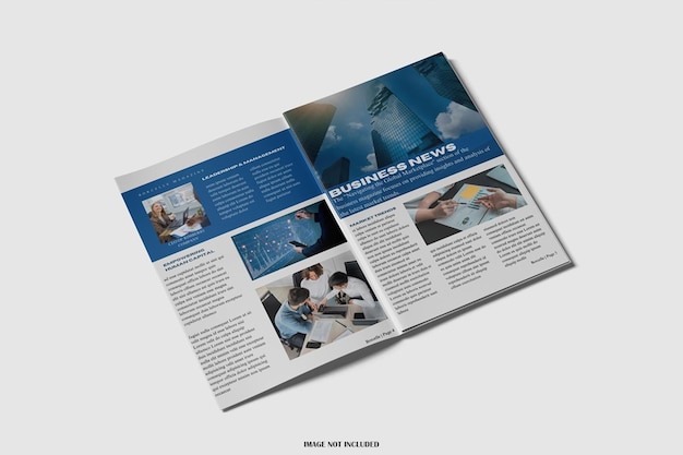Mockup de periódico