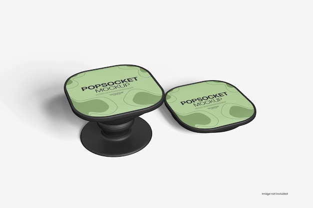 Mockup de pop de enchufe