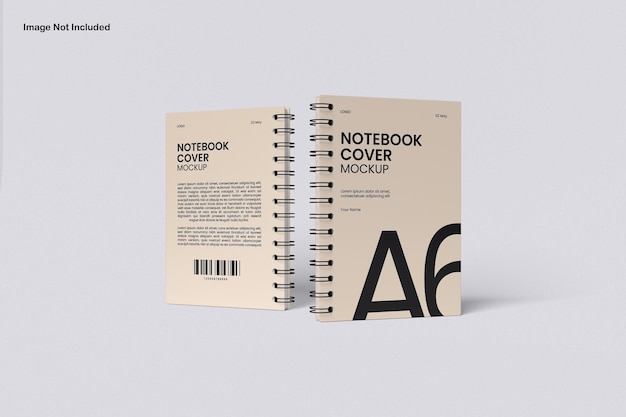 Mockup de la portada del cuaderno