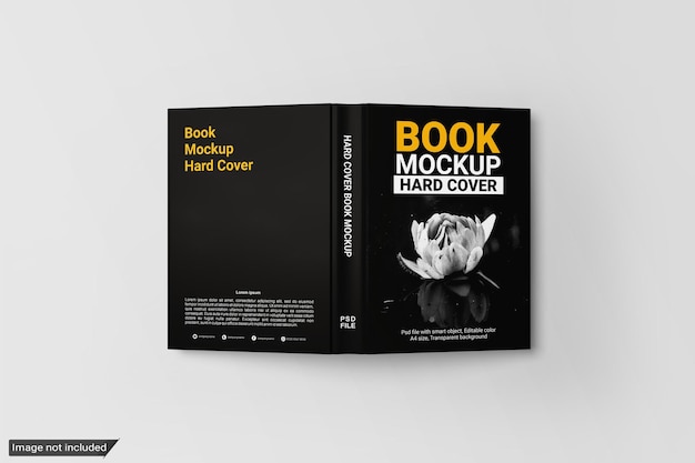 Mockup de la portada dura del libro