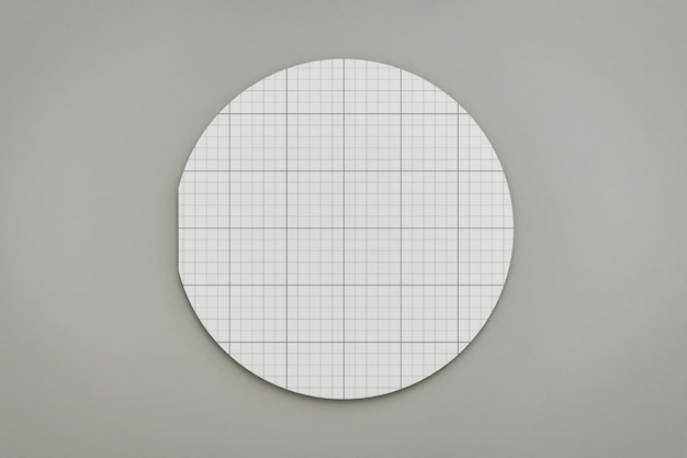 Mockup de la portada del folleto de la página circular