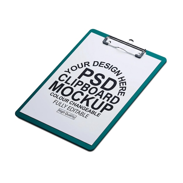 Mockup del portapapeles de PSD