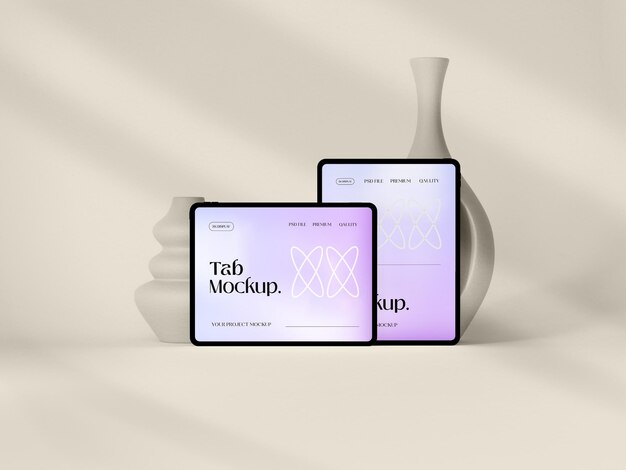 Mockup de portátil en pantalla completa